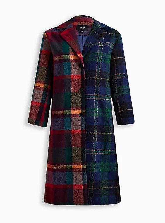 Wool Button Front Coat | Torrid (US & Canada)
