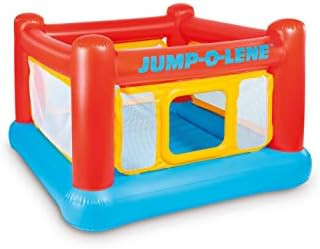 Intex Inflatable Jump-O-Lene Playhouse Trampoline Bounce House for Kids Ages 3-6 Pool Red/Yellow,... | Amazon (US)