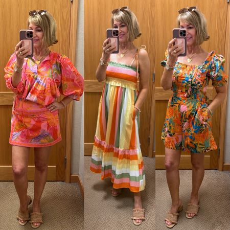 Need a special occasion dress or outfit! These are a splurge but they are absolutely dreamy. Love all the color for summer!! 🩷❤️🧡💛💚🩵💙💜

#LTKTravel #LTKWedding #LTKSeasonal