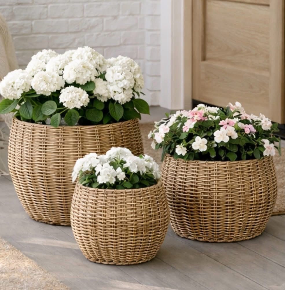 Grab these planters on sale!! 

#LTKHome #LTKSeasonal #LTKSaleAlert