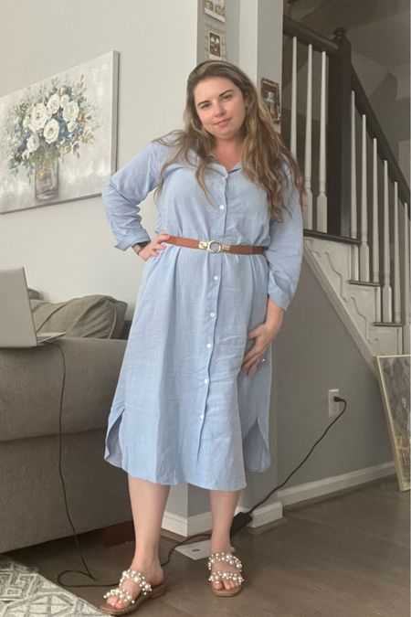 Work Outfit 

Casual work outfit, fall transition outfit, shirt dress, thin belt, skinny belt, belted dress, teacher outfit, summer dress, classic style, classic outfit 

#LTKcurves #LTKFind #LTKstyletip