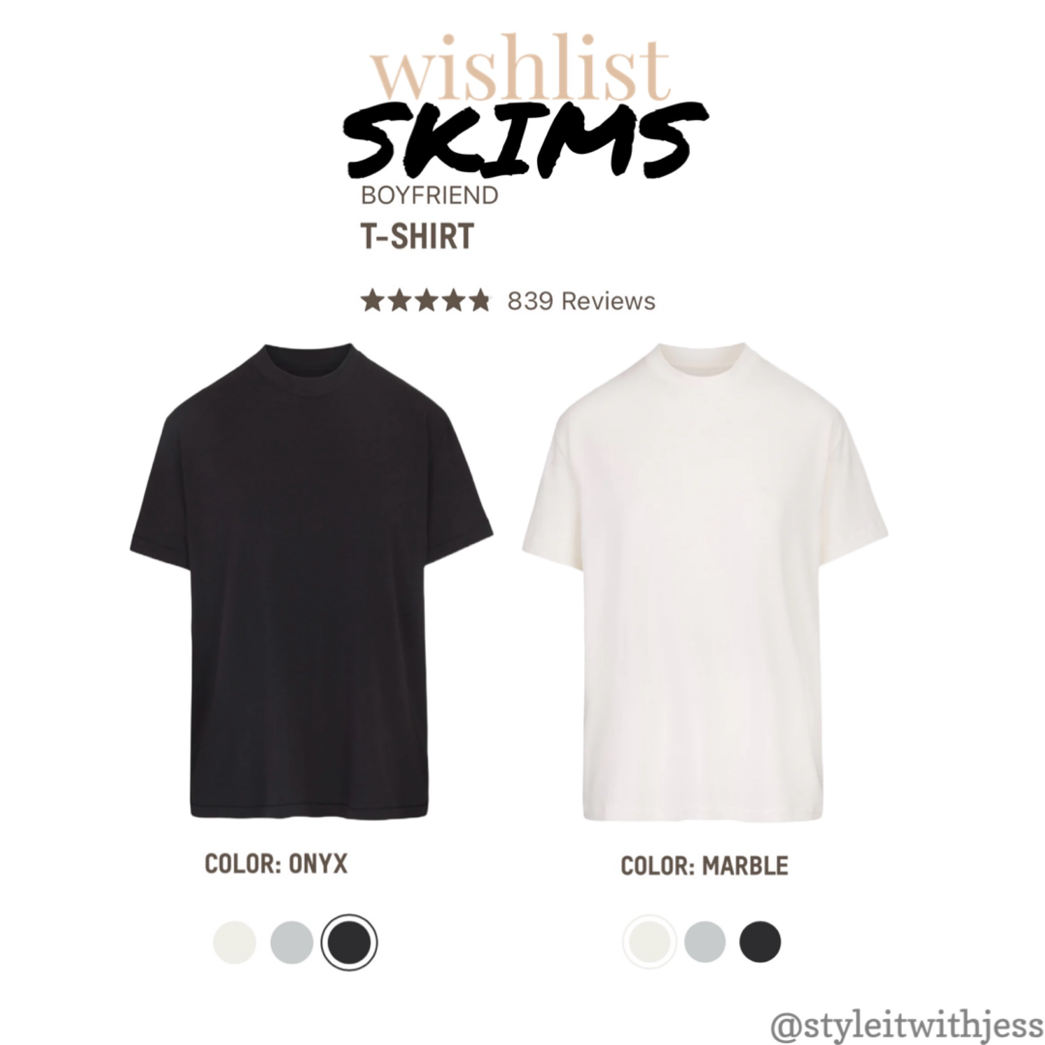 SKIMS boyfriend T-SHIRT 🖤🤍

#LTKfindsunder100 #LTKtravel #LTKstyletip