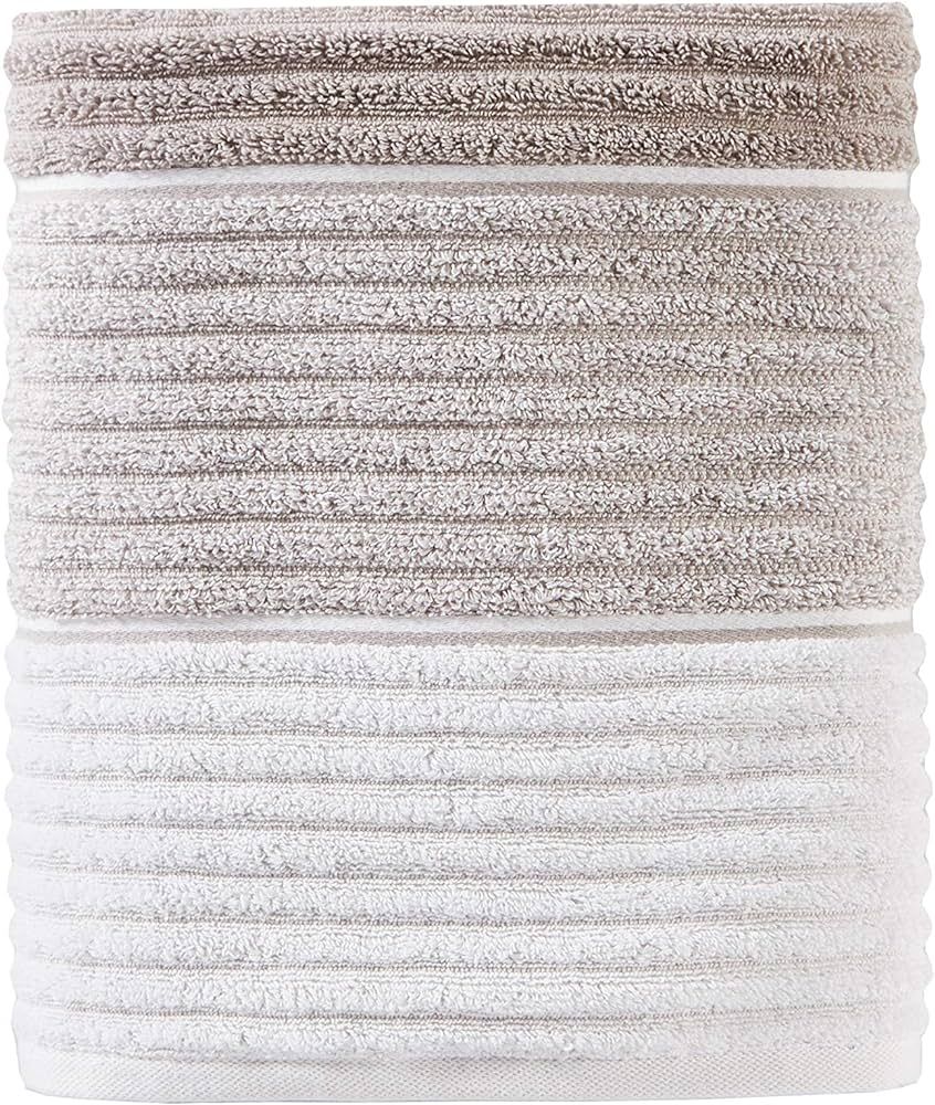 SKL Home by Saturday Knight Ltd. Planet Ombre Bath Towel, Taupe | Amazon (US)