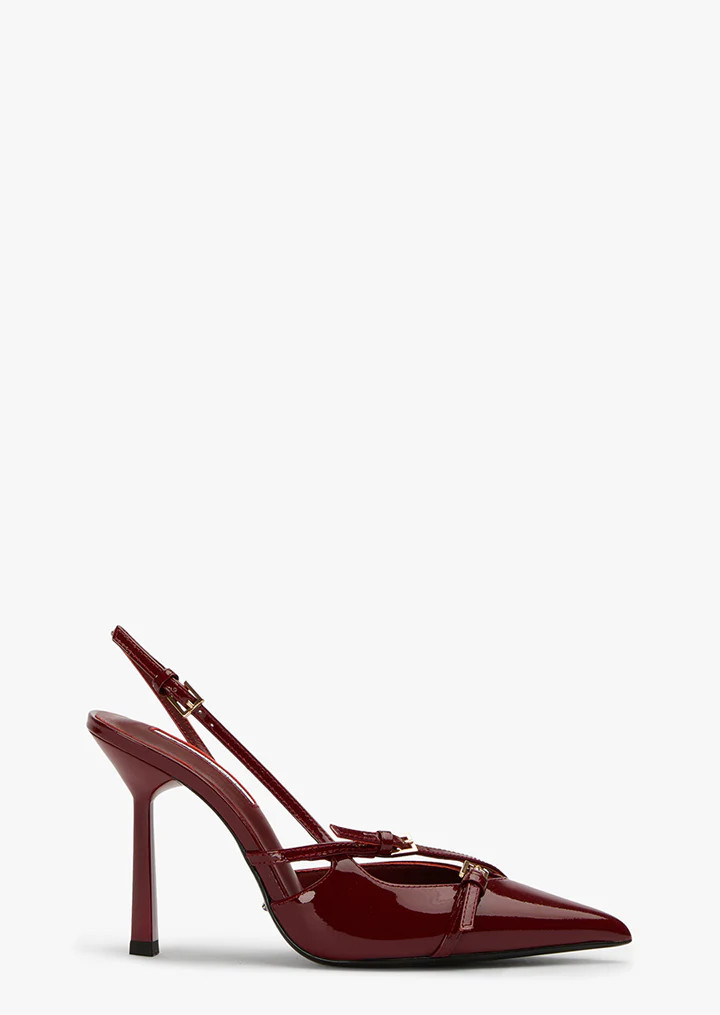 Garda Bordeaux Patent Heels | Heels | Tony Bianco USA | Tony Bianco US