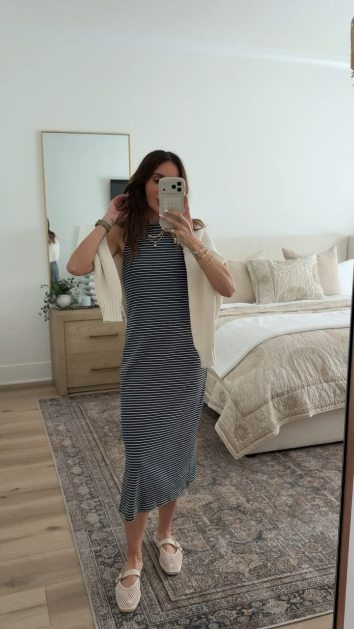 Target fitted dress, I'm wearing size S.

striped dress outfit, casual summer dress, vacation outfit, beach dinner outfit, effortless style, everyday dress, resort wear, coastal outfit, comfy chic, spring summer style

#LTKootd #LTKOver40