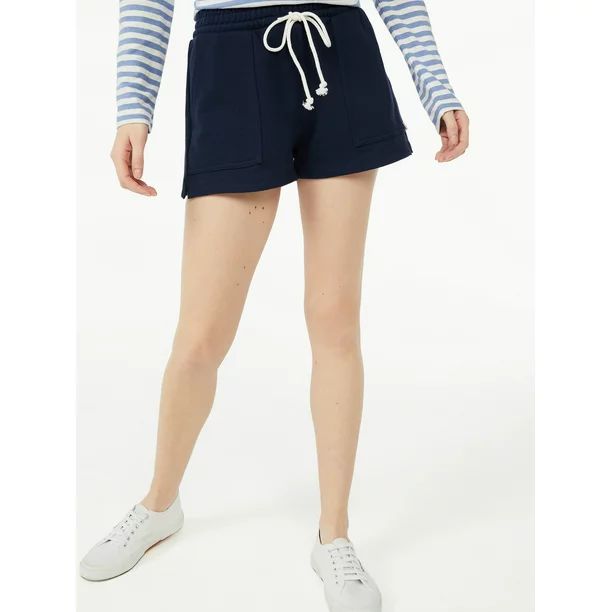 Free Assembly Women's Patch Pocket Shorts | Walmart (US)