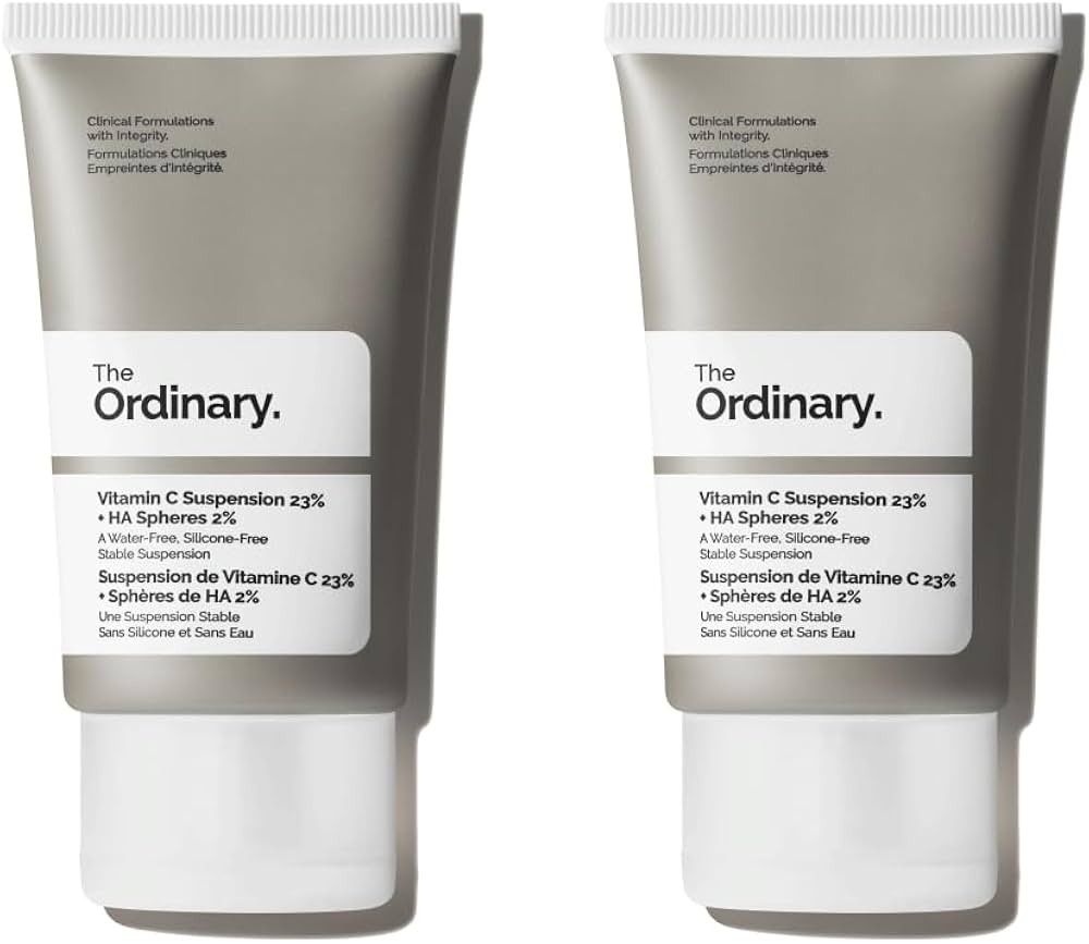 The Ordinary Vitamin C Suspension 23% + Hyaluronic Acid Spheres 2%, Serum with Pure L-Ascorbic Ac... | Amazon (US)