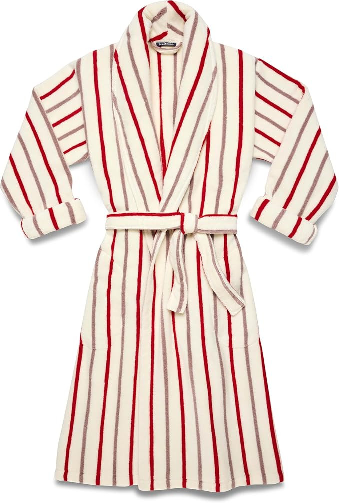 Brooklinen Luxury Cotton Bath Robe, Ultra Soft, Adjustable & Machine Washable – Premium Turkish... | Amazon (US)