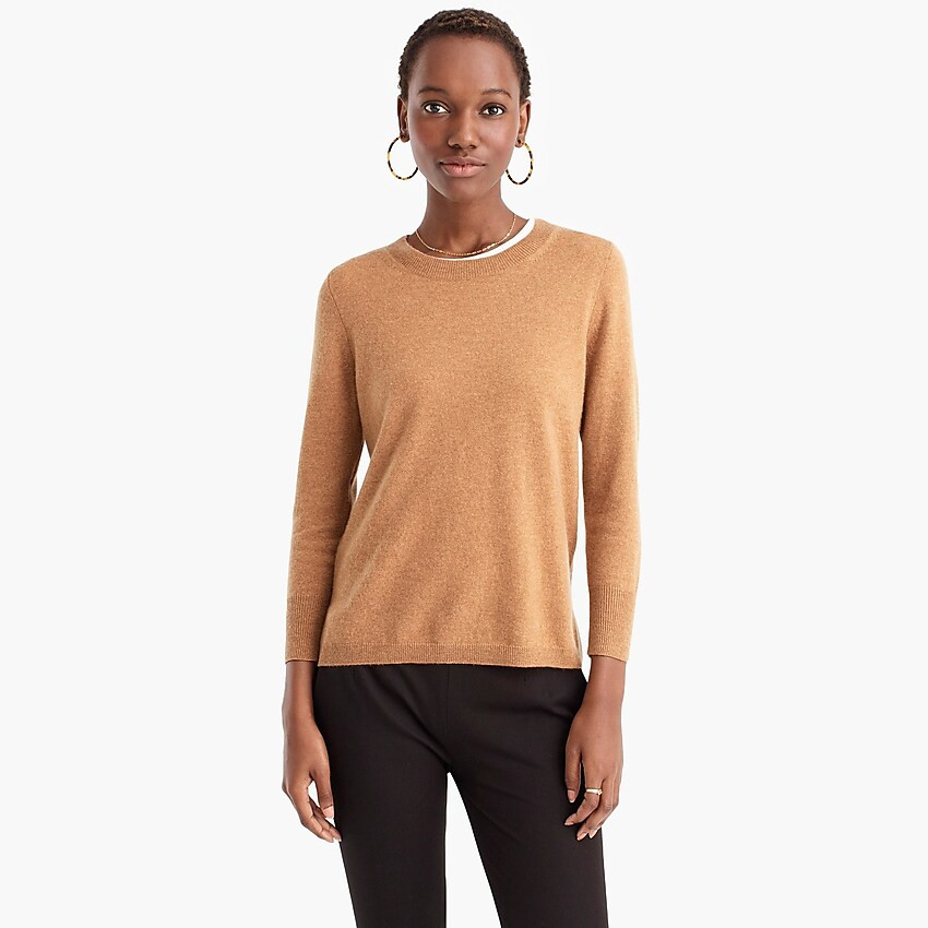 Long-sleeve everyday cashmere crewneck sweater | J. Crew US
