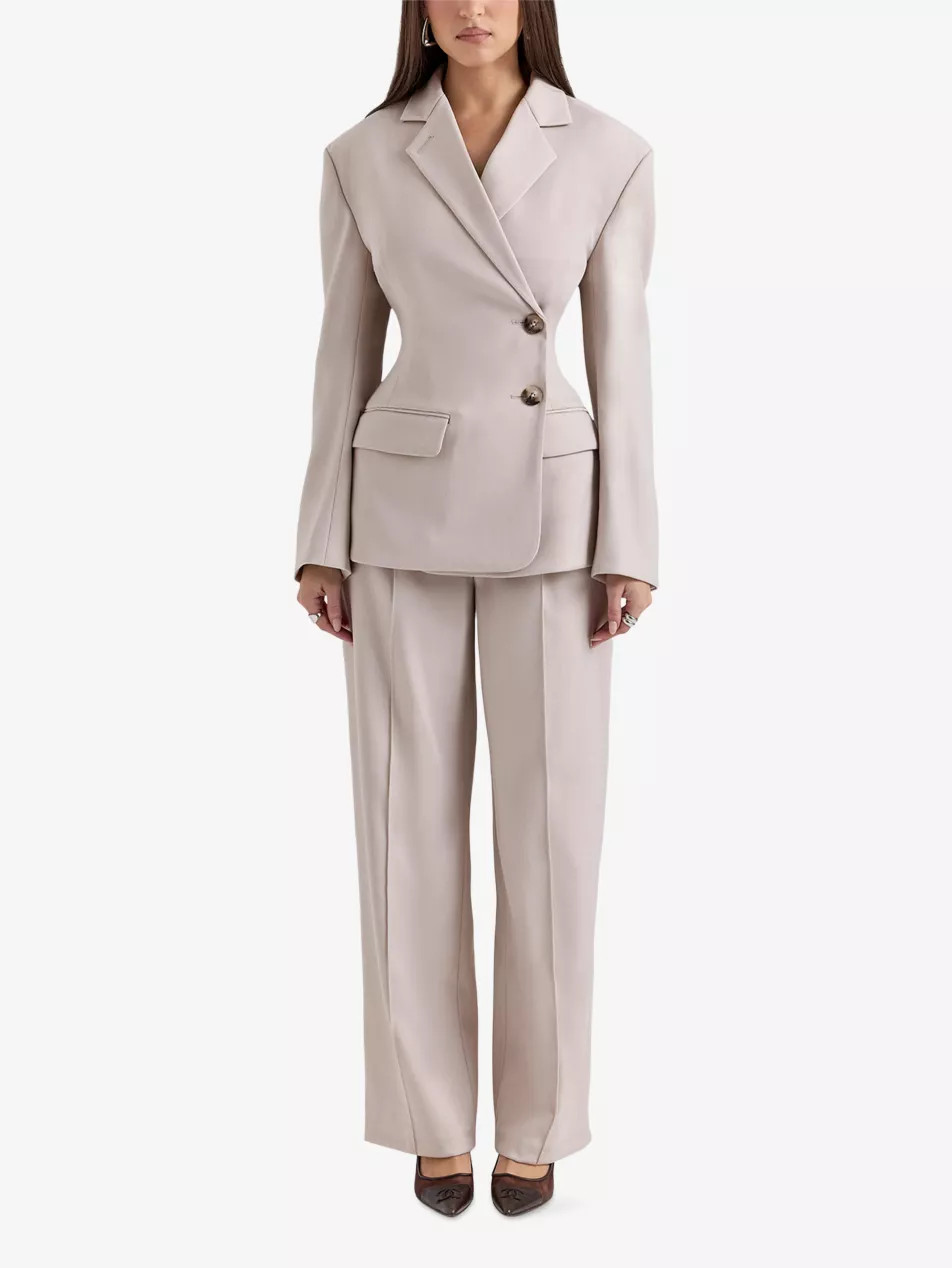 Hudson Hourglass Stretch-Woven Blazer | Selfridges