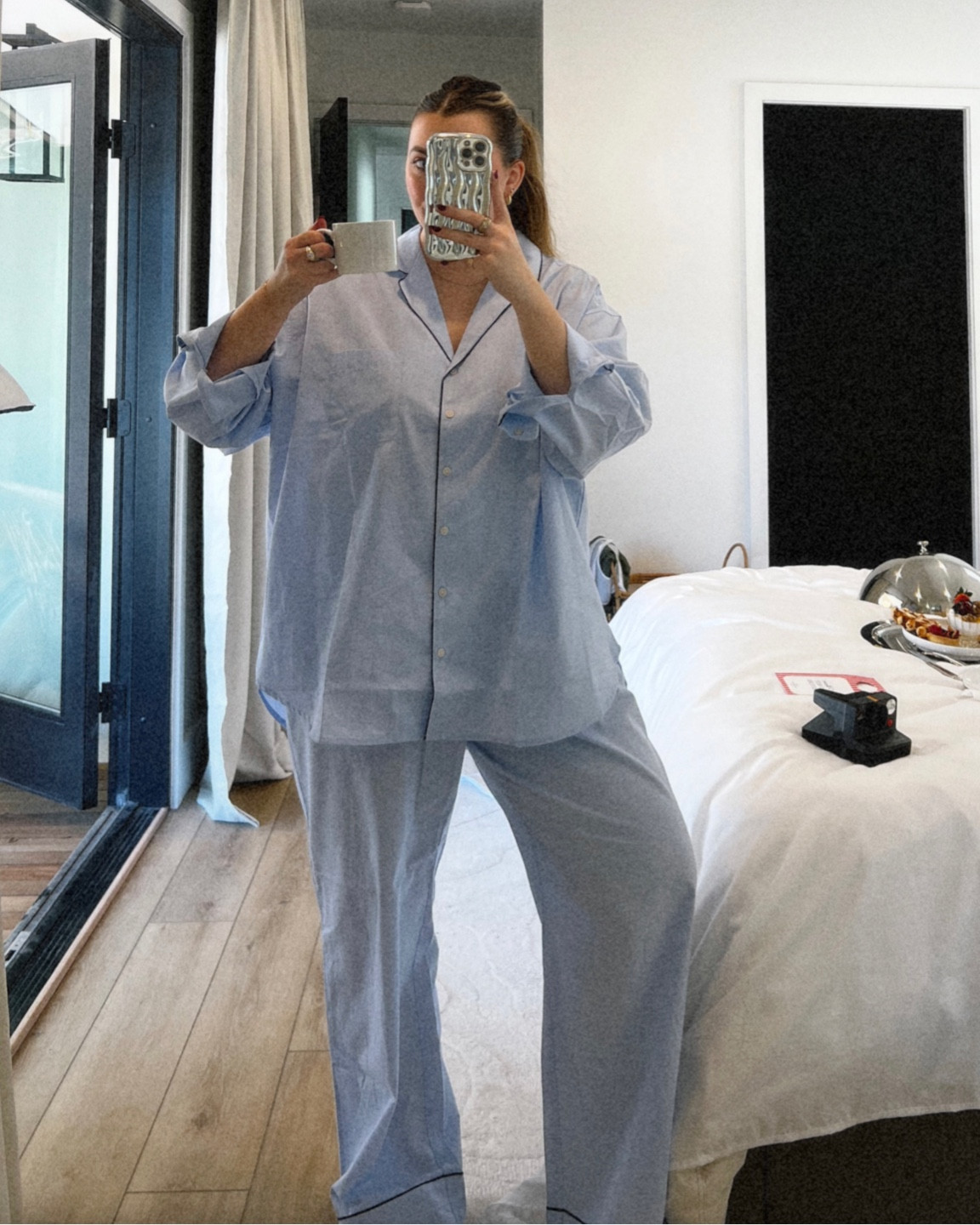 The best poplin pjs ever! ☁️

#LTKfindsunder50 #LTKsalealert #LTKstyletip