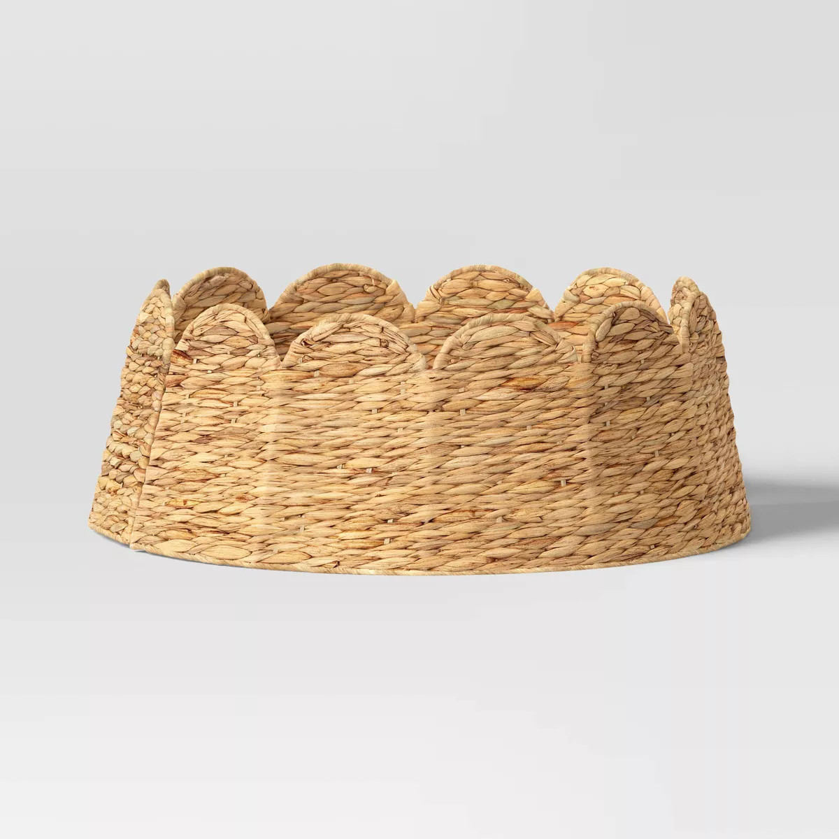 Christmas Water Hyacinth Scalloped Tree Collar - Wondershop™ | Target