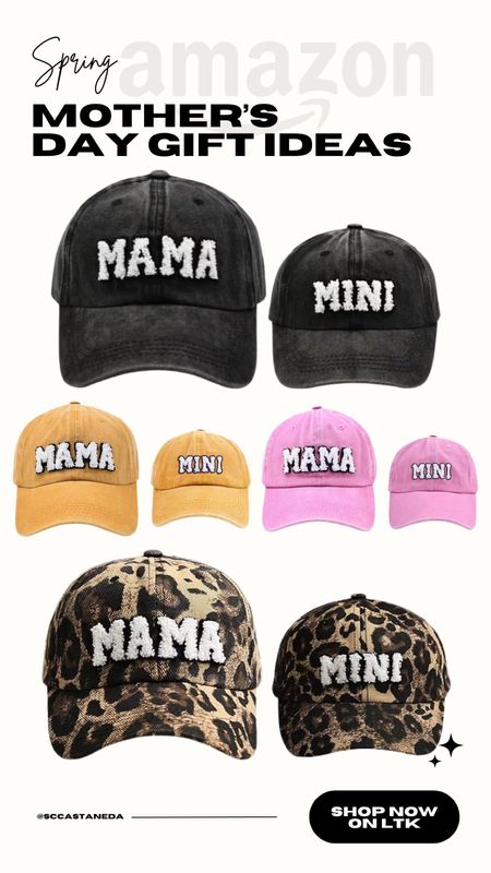 Amazon Finds  Mother’s Day gift ideas : Mommy and Me matching baseball caps! #mothersday

#LTKfamily #LTKGiftGuide #LTKSeasonal