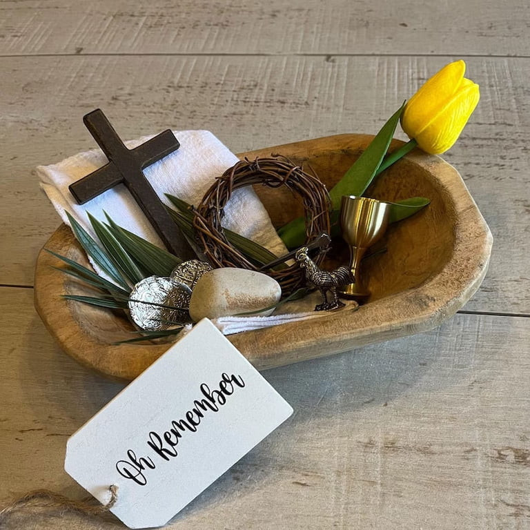 Easter Keepsake Set Oh Remember Kit Resurrection Symbols - Decor Tray Easter Kit, Religious Gift ... | Walmart (US)