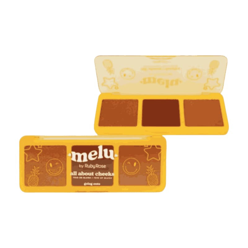 Melu by Ruby Rose All About Cheeks Going Nuts
             - Paleta de Blush 11g | Beleza Na Web (BR)