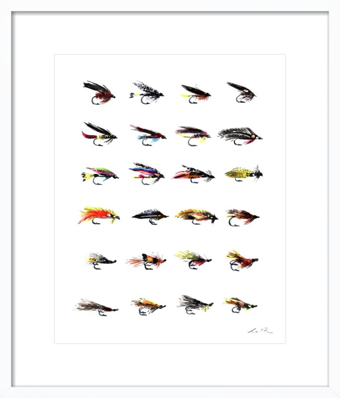 Fishing Flies | Artfully Walls