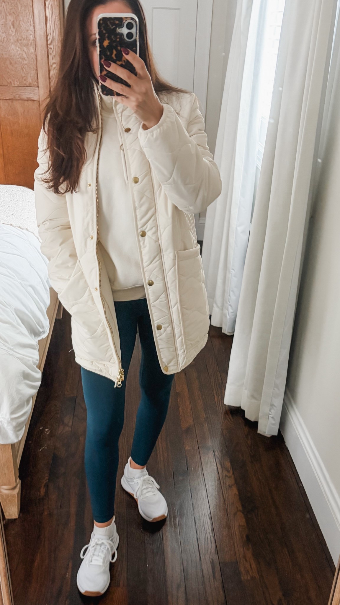 This lightweight coat from Quince is perfect for the gym, the transition to spring, and casual outfits!

#LTKfitnessgoals #LTKSeasonal