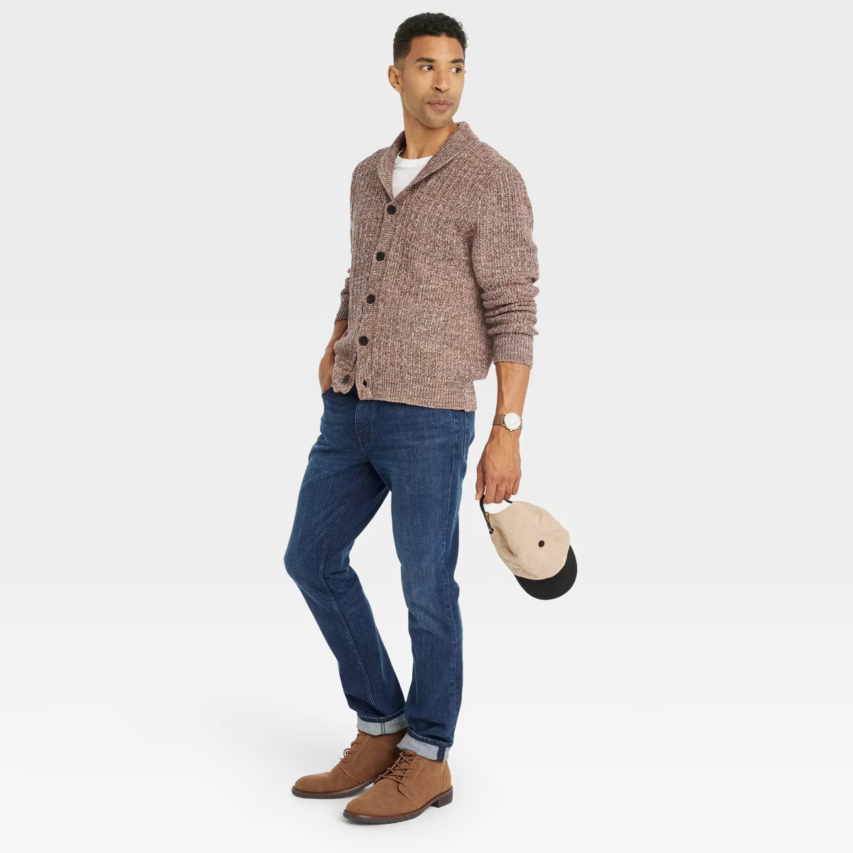 Men's Shawl Collared Sweater Cardigan - Goodfellow & Co™ | Target