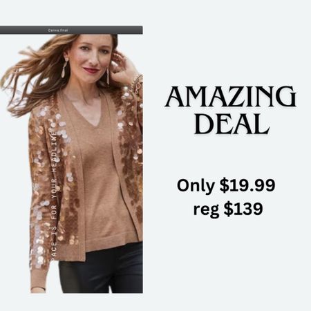 Sooo many amazing deals at Chicos some over 75% off . Linking this and some other amazing finds #dealoftheday #chicos #over40 #midsizefashion 

#LTKover40 #LTKmidsize #LTKsalealert
