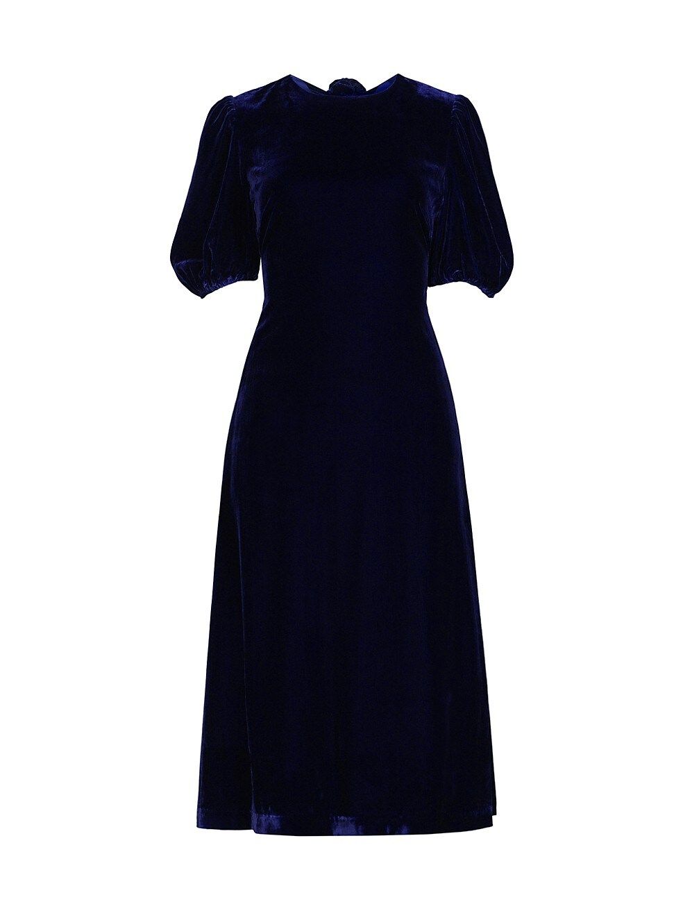 Tenacity Velour Open-Back Midi-Dress | Saks Fifth Avenue