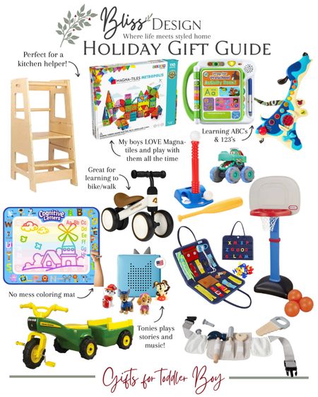 Toddler Boy 👦🏼 Gift 🎁 Guide! 

#LTKkids #LTKHoliday #LTKfamily