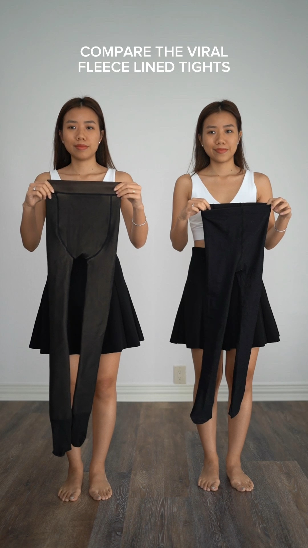 If you want to wear skirts or dresses in the winter, these fleece lined tights are life saver! However, there are some pros and cons about them that you should know before purchasing 🙌🏽 Which one would you choose after watching the video ? 😊 i would go with 85gr!!

Style tips petite fashion petite pants petite outfits tights black tights fleece lined 

#LTKsalealert #LTKunder50 #LTKHoliday