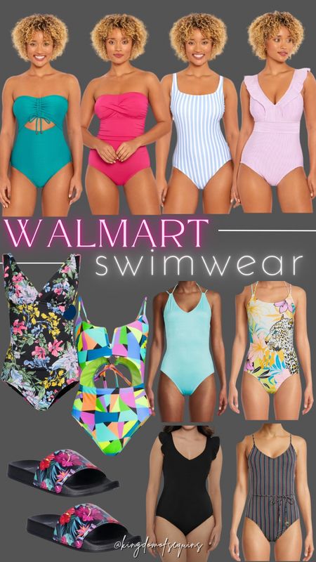 Walmart swimwear one pieces 

#LTKswim #LTKtravel #LTKstyletip