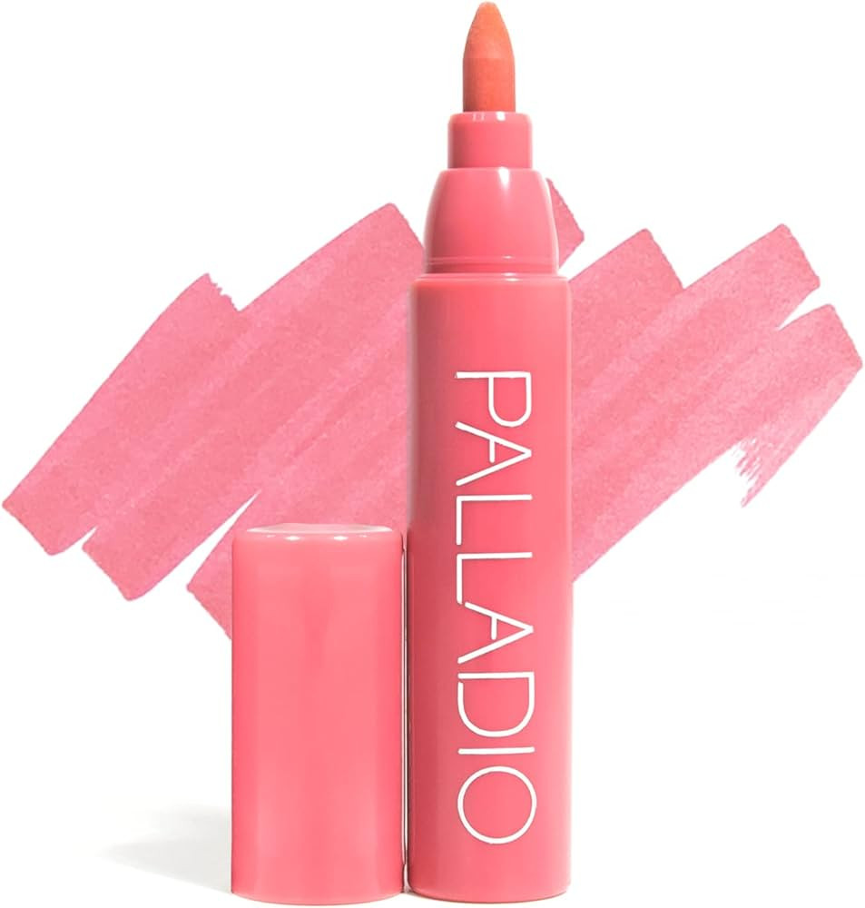 Palladio Lip Stain, Hydrating and Waterproof Formula, Matte Color Look, Long-lasting All Day Wear... | Amazon (US)