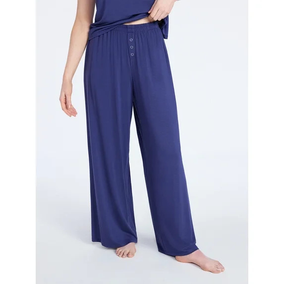 Joyspun Women’s Sleepwear Modal Pajama Long Pants, 30'' Inseam, Sizes S-3X | Walmart (US)