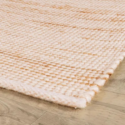 Seed Ivory/Natural Handwoven Jute Rug | Wayfair North America