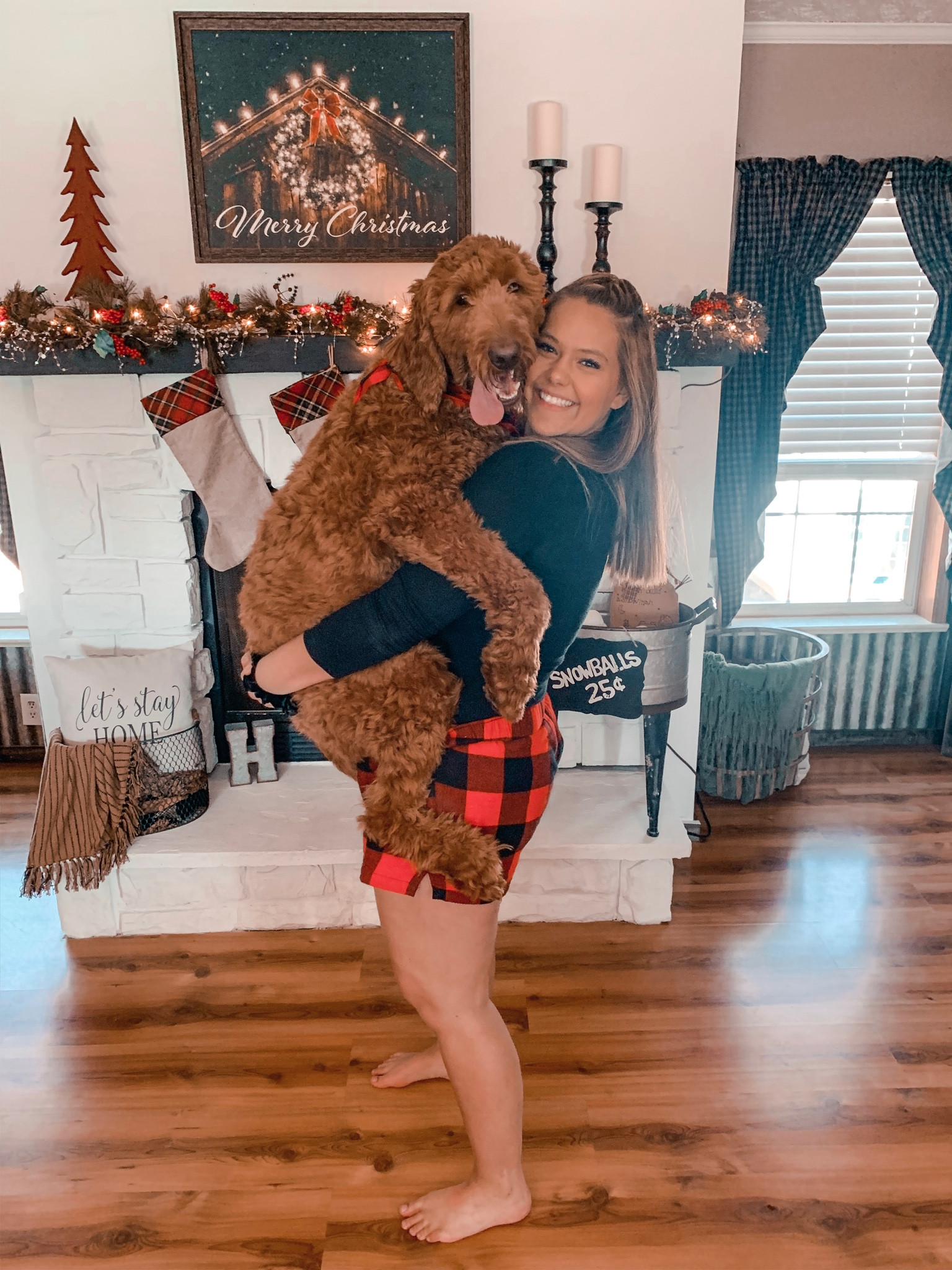 Old Navy Christmas pajama shorts for the win! They have all kinds of red and black checkered pajamas, as well as other patterned shorts! 

#LTKCyberweek #LTKsalealert #LTKHoliday