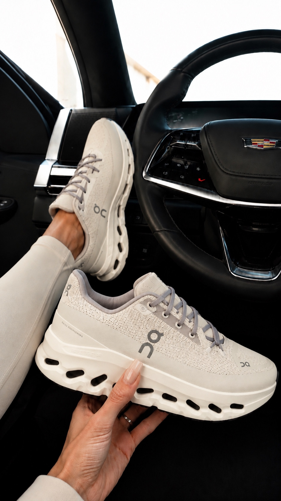 Sporty, chic & SO comfortable 🖤 The contrast details make these such a cute everyday pair! 

 #LTKshoecrush #LTKactive #LTKfinds