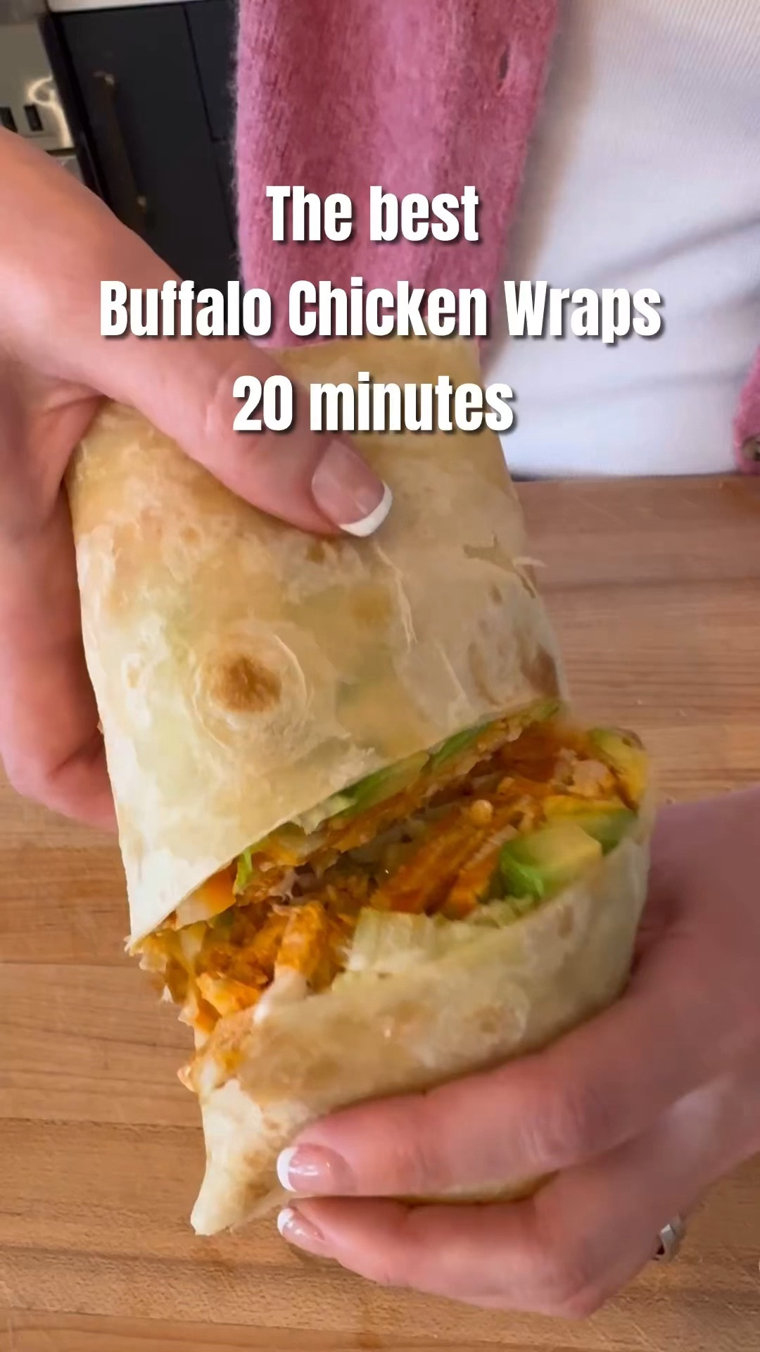 Buffalo Chicken Wraps - anything with 'buffalo' perks my ears! 🌯🔥 Frank's Hot Sauce (KEY!), crunchy veggies, avocado, cheese, ranch! Marinate 10 min or 24 hours. 30 minutes, more fun than sandwiches! Shop my Frank's + tortillas below! Recipe on blog! #buffalochicken #30minutes #franks #wraps 

#LTKdayinmylife #LTKfoodie