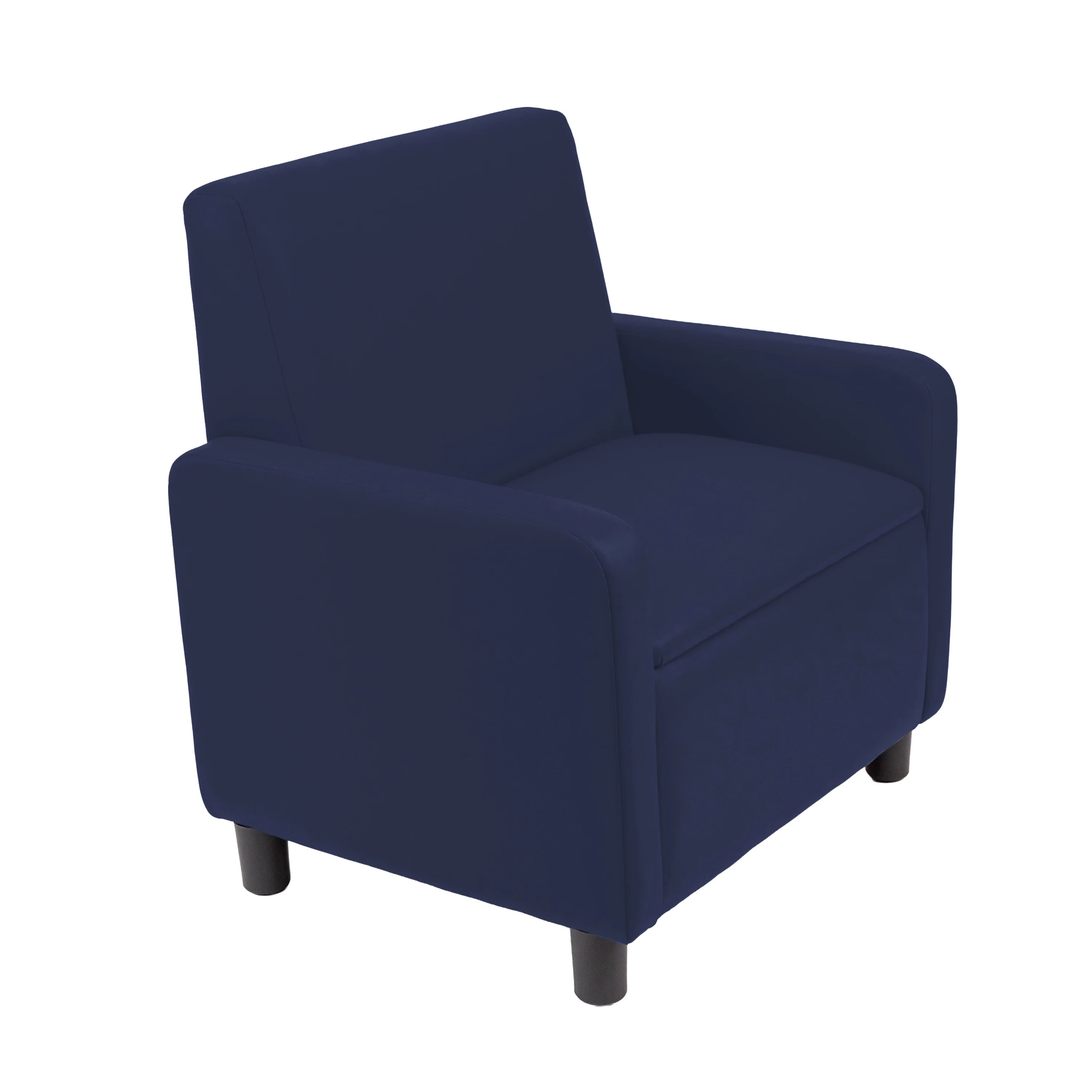 Kid Comfort Collective Modular Club Chair - Blue | Wayfair North America
