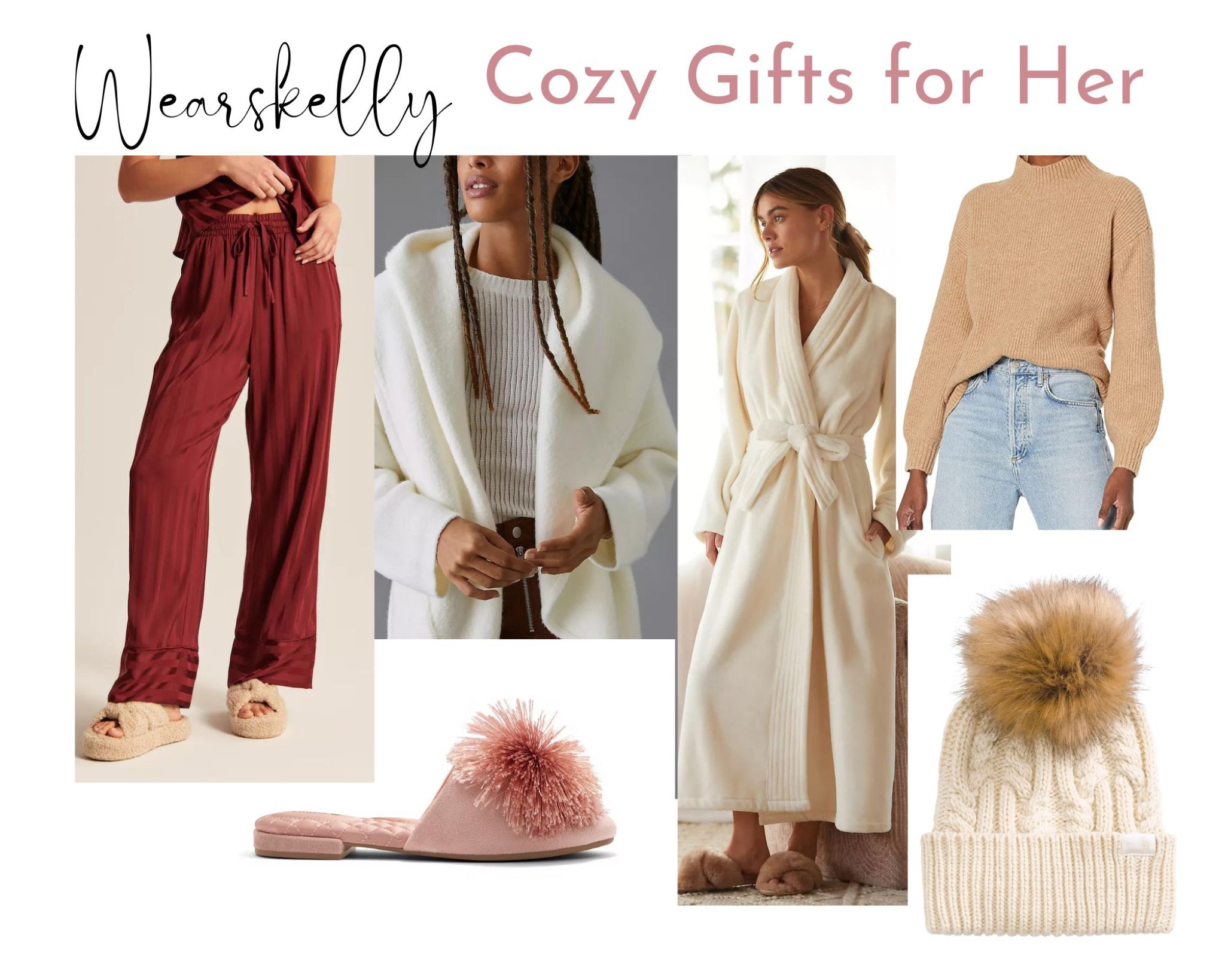 Gift guide, cozy gifts for her, gift guide for her, lounge set, fuzzy slippers 

#LTKHoliday #LTKunder100 #LTKSeasonal