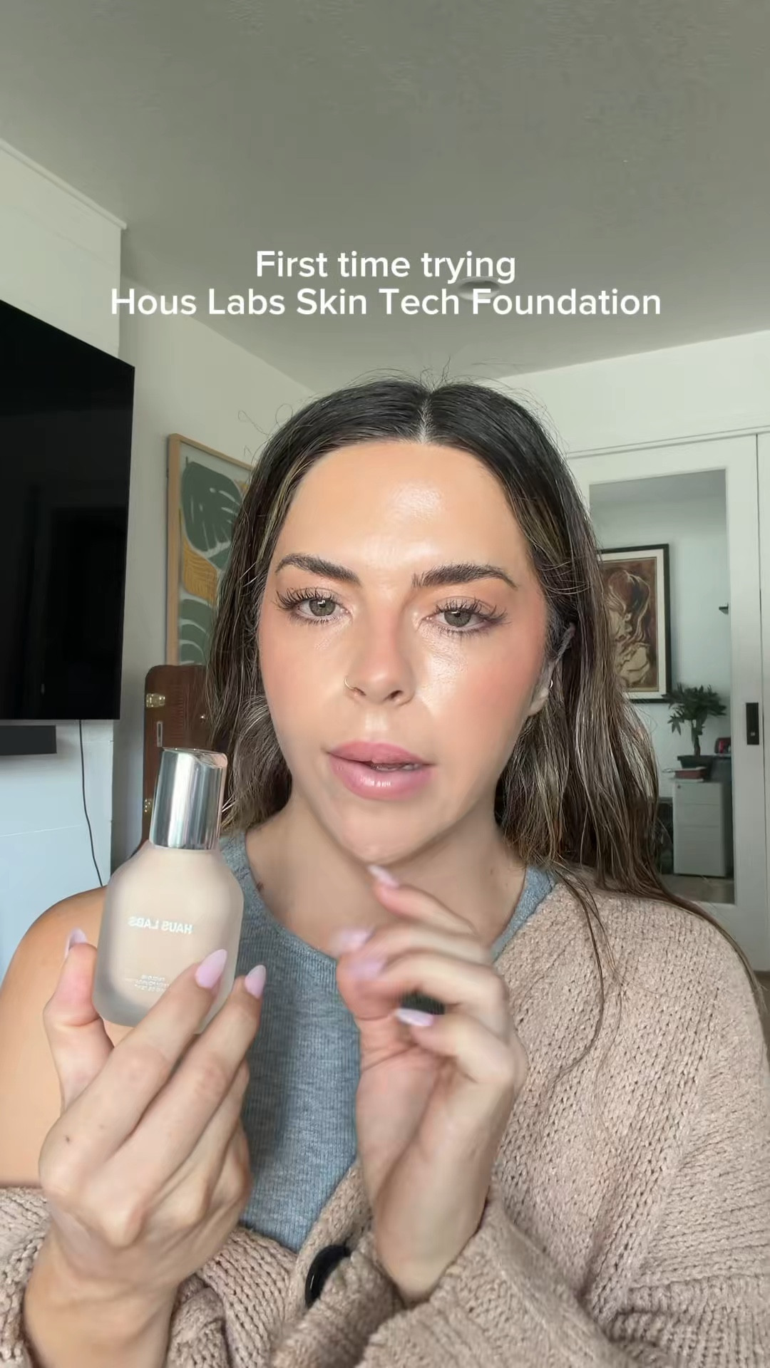 First time trying Hous Labs Skin Tech Foundation. I think this may be my new favorite and it’s on sale now @Sephora with code SPRINGSALEE

#LTKSaleAlert #LTKgrwm #LTKBeauty