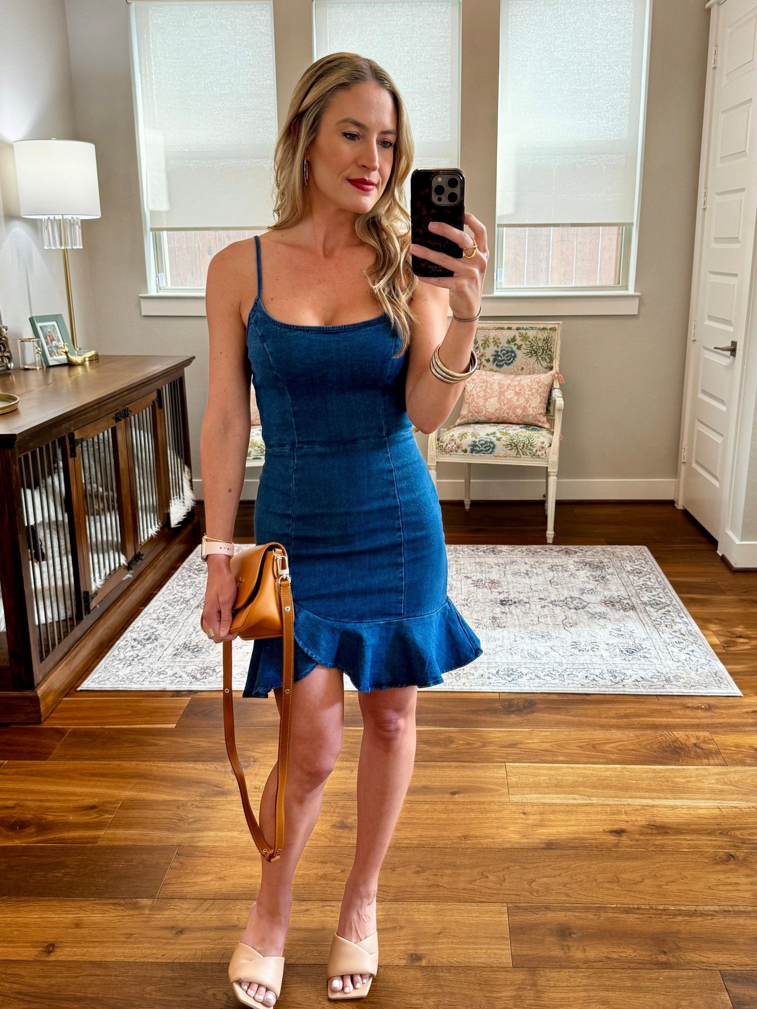 ✨SALE ALERT✨ The entire Vici site is on sale 35% off through the LTK app exclusively. They’ve recently dropped their FALL 🍂 Edit and there’s tons of cute stuff for fall. 

I’m wearing and XS in this dress. It has some stretch, zips up midway to a semi open back that ties, and has adjustable straps. Very figure flattering!

#everypiecefits

Fall outfit
Fall dress
Denim 
Denim dress
Brunch outfit 
Lunch outfit 
Dinner dress
Brunch dress 
Date night 

#LTKSaleAlert #LTKOver40 #LTKxVICI