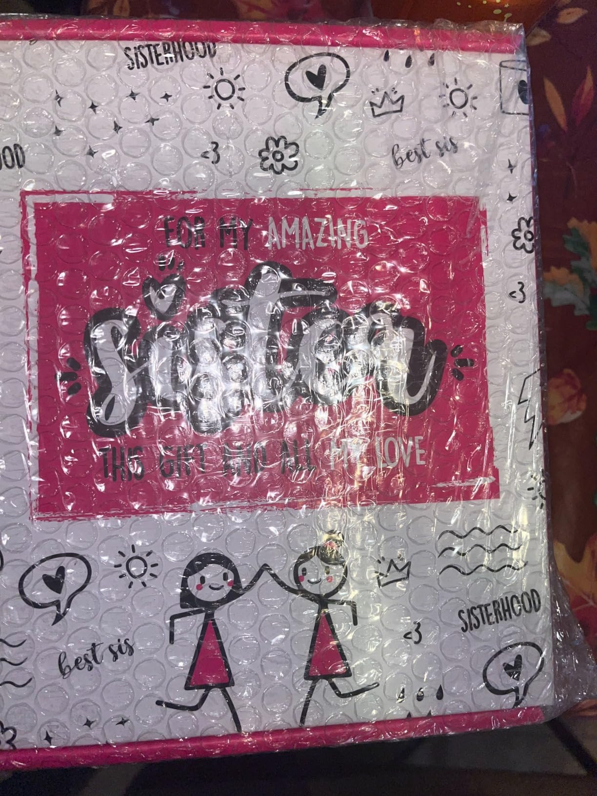 CraftStarter Sister Gifts from Sister - 6-piece gift set with cute messages. Great Sister Birthda... | Amazon (US)