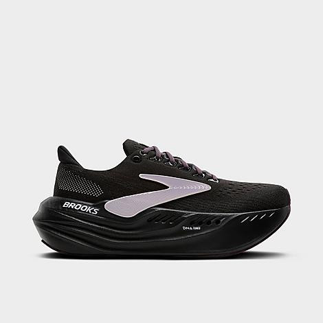 Brooks Women's Glycerin Max Running Shoes in Black/Orchid Ice/Grey Size: 10.0 | Finish Line (US)