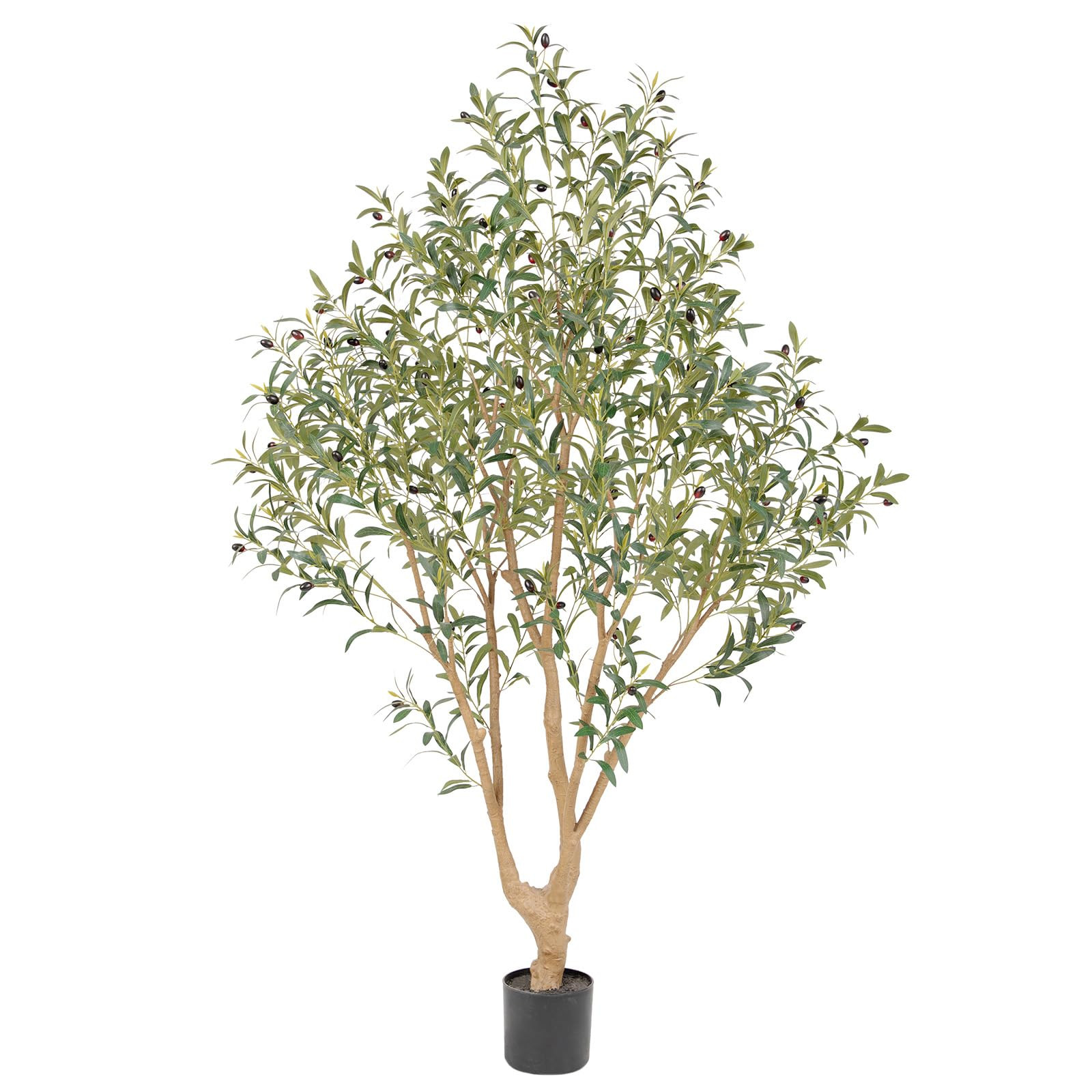 Nafresh Majestic Faux Olive Tree 6ft – Artificial Olive Tree Indoor & Outdoor with Lifelike Lea... | Amazon (US)