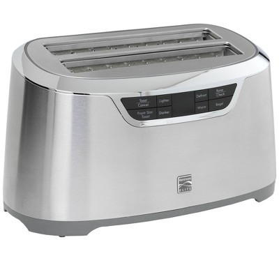 Kenmore Elite 4-Slice Auto-Lift Long Slot Toaster - Stainless Steel: 1600W, Automatic Shut-Off, Dishwasher-Safe Parts | Target