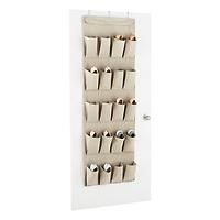 20-Pocket Eco-Fabric Over the Door Shoe Bag | The Container Store