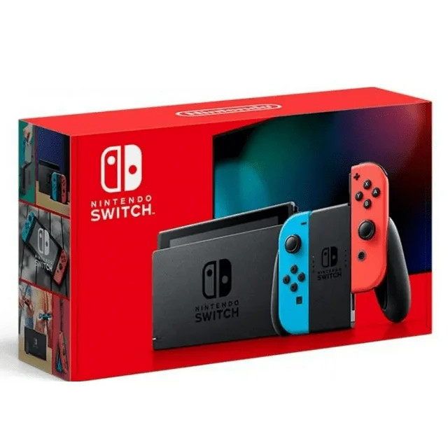 Nintendo Switch with Neon Blue and Neon Red Joy Con Bundle (JP Edition) Powever Exclusive Bundle | Walmart (US)