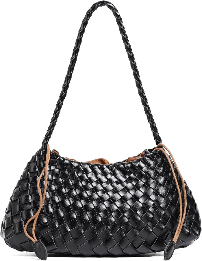 Woven Shoulder Bag for Women Tote Bag Underarm Hobo Handbag Designer Purses | Amazon (US)