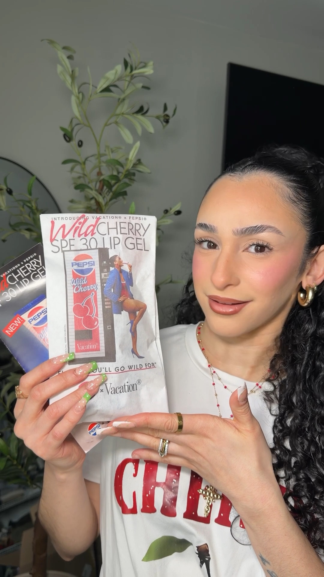 Vacation x Pepsi wild cherry did a collab to bring us a tinted spf lip gel 

#LTKBeauty #LTKselfcare