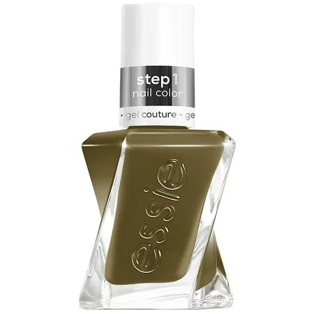 Essie Gel Couture Long-Lasting Nail Polish 8-Free Vegan Olive Green Totally Plaid 0.46 fl oz | Walmart (US)