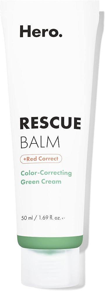 Hero Cosmetics Rescue Balm + Red Correct: Post-Blemish Recovery Cream, Nourishing & Calming, Derm... | Amazon (US)