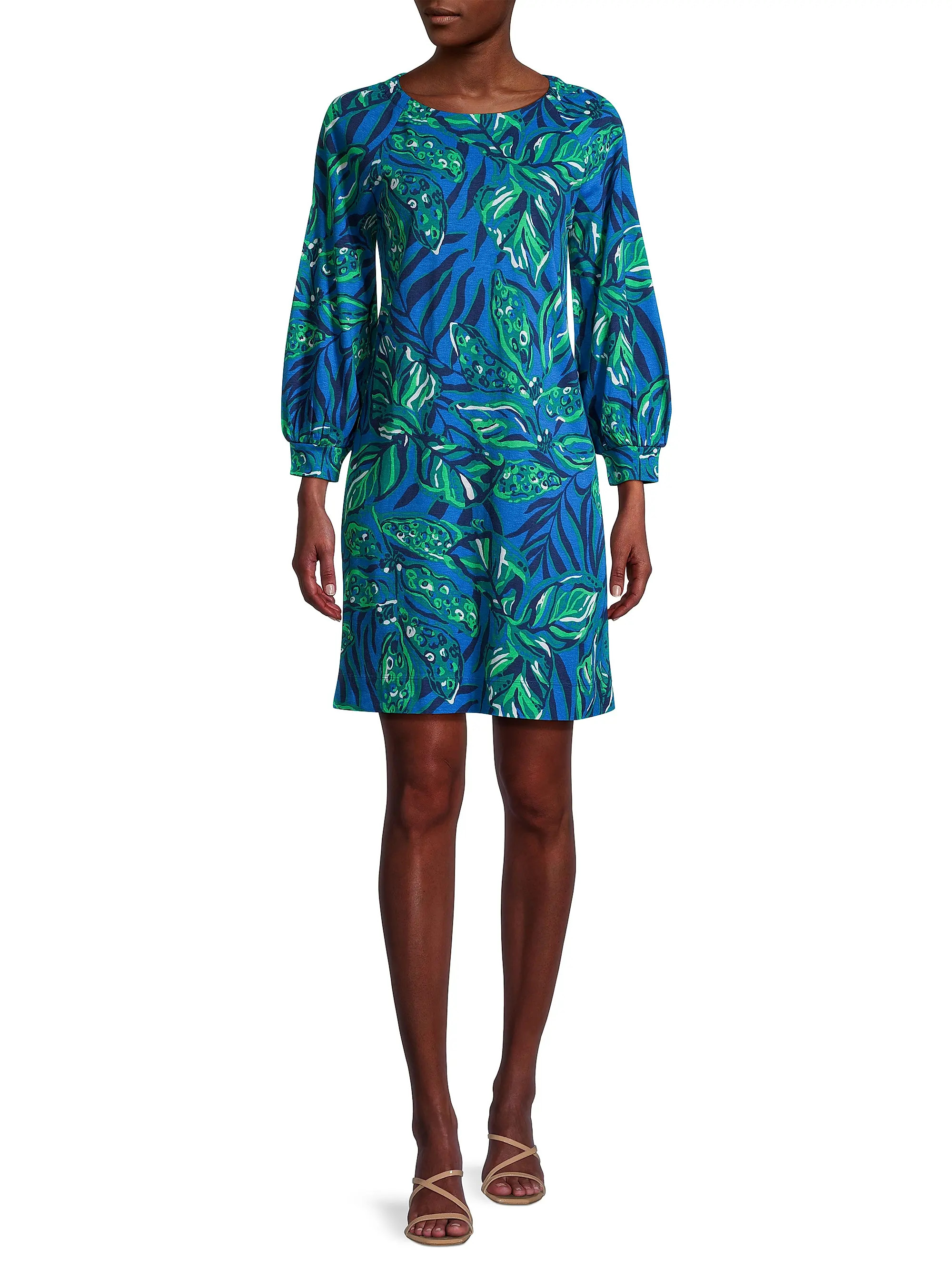 Elianna Cotton Foral Minidress | Saks Fifth Avenue