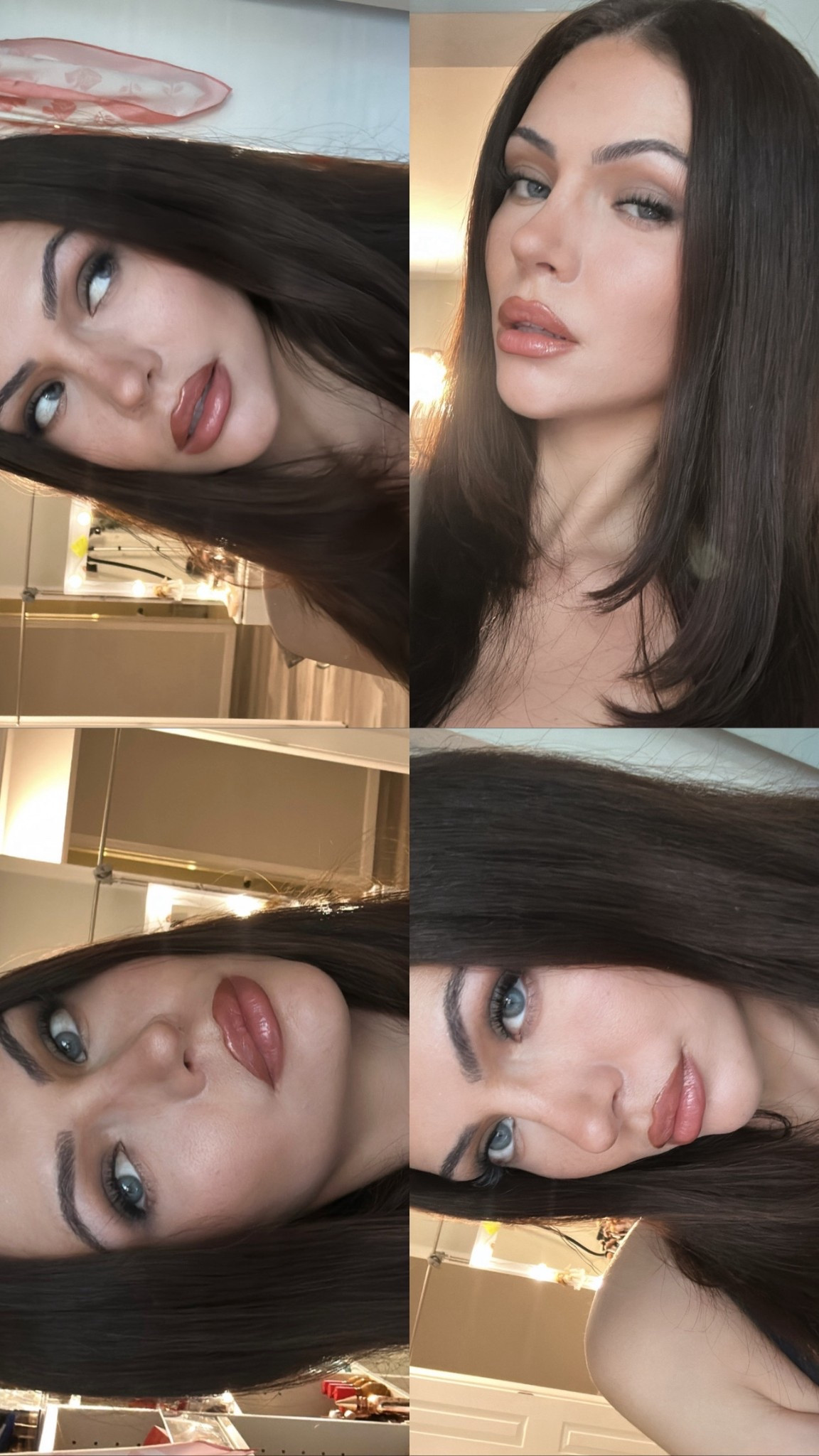 This lip combo 🤍