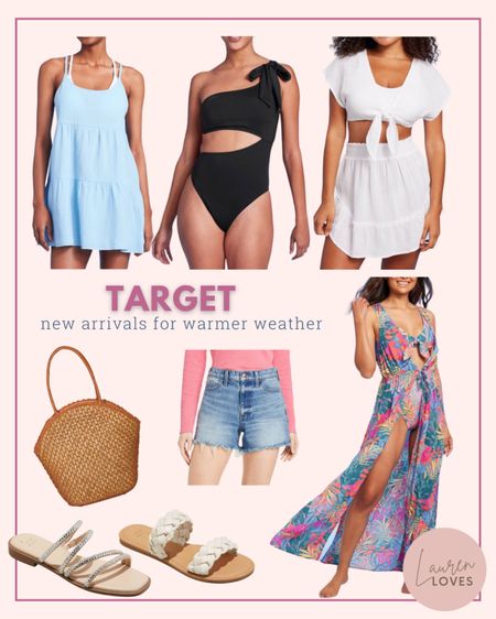 Beach vacation coming up? Target has some great new arrivals for warmer weather!

#LTKtravel #LTKswim